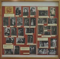 Lysá nad Labem, výstava DIVADLO JE PODIVUHODNÁ VĚC..., výstavní panel, 2018