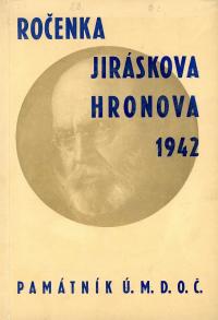 Hronov, NP 12. Jiráskův Hronov, ročenka (programová brožura), 1942
