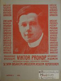 Viktor Prokop v Litomyšli - plakát