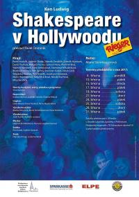 Pelhřimov, Rieger, Shakespeare v Hollywoodu - plakát, 2017