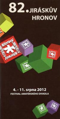 Hronov, 82. Jiráskův Hronov, programová brožura, 2012