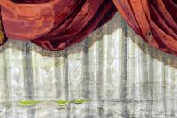 Milevsko, okolí, opona, detail 2, 1910