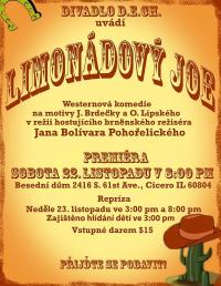 Cicero, D.E.CH., Limonádový Joe - plakát, 2008