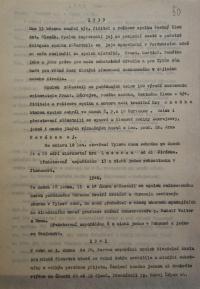 Polička, Tyl, Přehled výzmaných událostí, 1894 - 1943