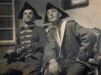 Černovice, Osvětová beseda, Zdravý nemocný, 1952