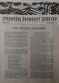 Hradec Králové, Krajské kulturní středisko, Impuls, Sobotka, Šrámkova Sobotka, 1972