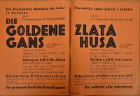 Sobotka, Sokol, Zlatá husa - plakát, 1940