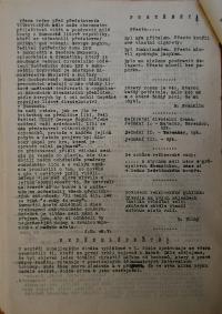 Nový Bydžov, Jirásek, Programy, pozvánky