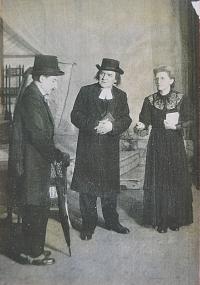 Lysá nad Labem, výstava DIVADLO JE PODIVUHODNÁ VĚC..., výstavní panel, 2018