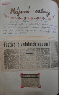 Přibyslav, Sluníčko, Pamětní kniha školní družiny, 1969 - 1980