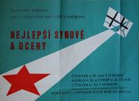 Třebíč, Kovosvit, Nejlepší synové a dcery - plakát, 1952