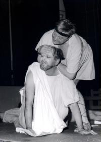 Klapý, Rádobydivadlo, Divadlo za časů Nerona a Seneky, CP FEMAD Libice n. Cidl. 1988