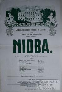 Litomyšl, JDO, Nioba - plakát, 1911