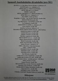 Josefův Důl, J. K. Tyl, Josefodolské divadelní jaro, Kukátko č. 3, 2011