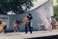 Hronov, CP Jiráskův Hronov, předváděčka semináře Stephana Kollera, 1997