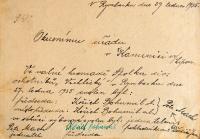 Rymberk, Vrchlický, volba funkcionářů na valné hromadě, 1935