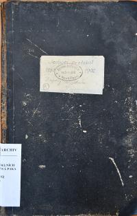 Nová Paka, SDO, Kniha protokolů, 1880 - 1902