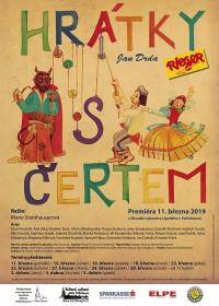 Pelhřimov, Rieger, Hrátky s čertem - plakát, 2019