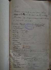 Pardubice, Spolek divadelních ochotníků, Kniha oběžníků, 1893 - 1902