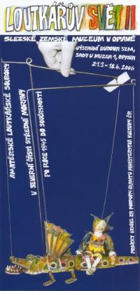 Opava, Loutkářův svět, pozvánka na výstavu, 2006