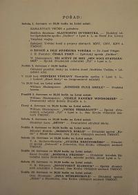 Lysá nad Labem, výstava DIVADLO JE PODIVUHODNÁ VĚC...1.Vodákův červenec, výstavní panel, 2018