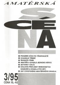Amatérská scéna, titulní strana, 1995/3