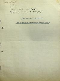 Třešť, Čapek, seznam členů, 1949