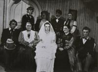 Nový Bydžov, Jirásek, Fotografie, Ženitba, 1952