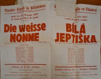 Vitiněves, SDO, Bílá jeptiška - plakát, 1940