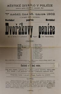 Litomyšl, Jednota divadelních ochotníků, Korespondence