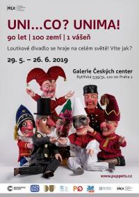 Praha, výstava UNI...CO? UNIMA – 90 let | 100 zemí | 1 vášeň, 2019