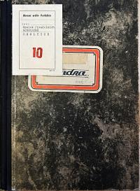 Choltice, Spolek divadelních ochotníků, Seznam inventáře, 1956