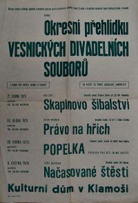 Nový Bydžov, Jirásek, Plakáty