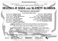 Žirovnice, Divadelní spolek, Helenka je ráda - plakát, 2011