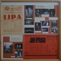 Lysá nad Labem, výstava DIVADLO JE PODIVUHODNÁ VĚC..., výstavní panel, 2018