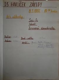 Josefův Důl, J. K. Tyl, spolková kronika, 1975 - 1997