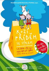 Rozsochy, Rozsošský divadelní spolek, Kozí příběh se sýrem - plakát, 2016