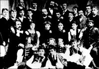 Valašské Meziříčí, Divadelní družina Sokola, 1886.