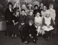 Bílá Třemešná, školní soubor, Zkoušky čerta Belínka, 1960