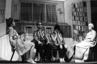 na snímku uprostřed David Vávra a Jana Vychodilová