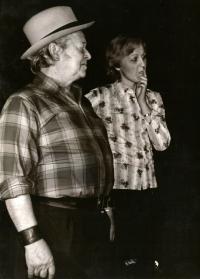 Libochovice, Scéna, Kdo zachrání kovboje?, Libochovické divadelní léto 1966