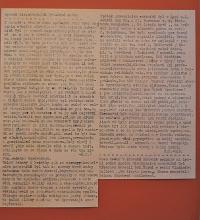 Lysá nad Labem, výstava DIVADLO JE PODIVUHODNÁ VĚC..., výstavní panel, 2018