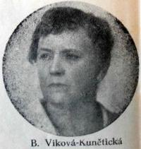 Viková-Kunětická, Božena, dramatička