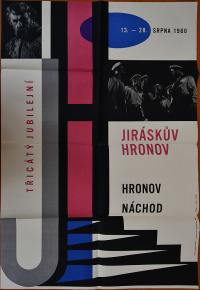Hronov, XXX. Jiráskův Hronov - plakát, 1960