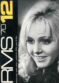 Repertoár malé scény, titulní strana, 1970/12