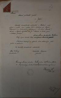 Rakov, KrDO, Na rodné hroudě, 1923