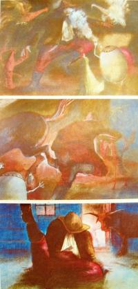 Pechr Čestmír, Jak šlo vejce na vandr, ilustrace, 1956