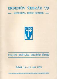 Žebrák, KP Erbenův Žebrák 1979, programová brožura, titulní strana