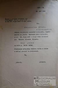 Litomyšl, JDO, Zlý jelen, 1939