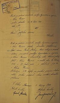 Trhová Kamenice, Sokol, Červ, 1924